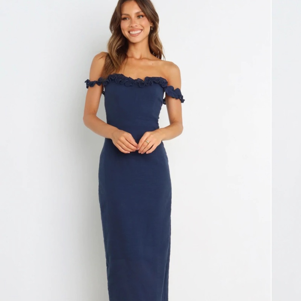 Petal and Pup Florez dress -Navy